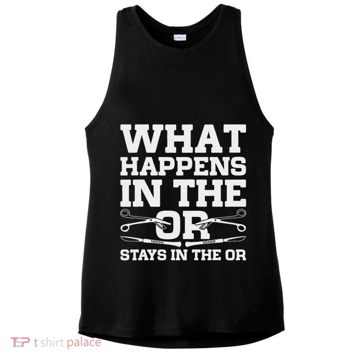 Surgical Technologist Scrub Tech Ladies PosiCharge Tri-Blend Wicking Tank