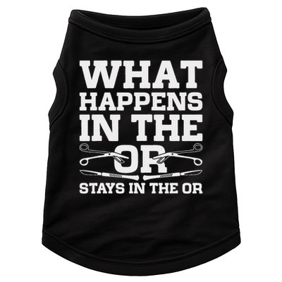 Surgical Technologist Scrub Tech Doggie Tank