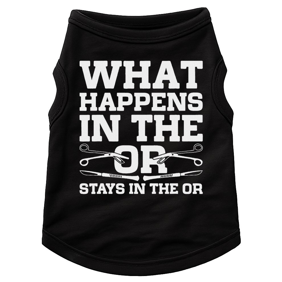 Surgical Technologist Scrub Tech Doggie Tank