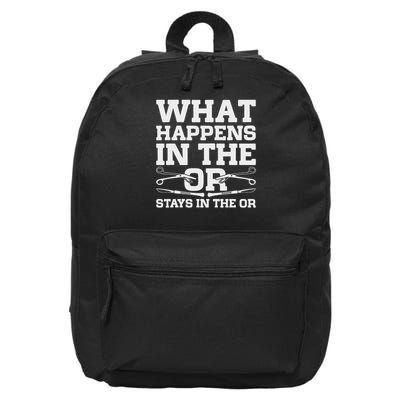 Surgical Technologist Scrub Tech 16 in Basic Backpack