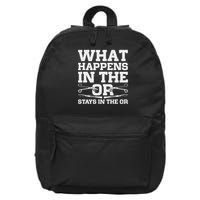 Surgical Technologist Scrub Tech 16 in Basic Backpack
