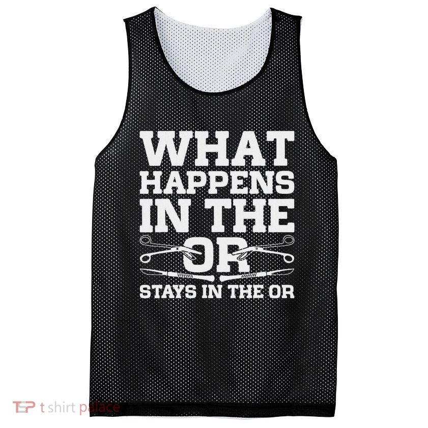 Surgical Technologist Scrub Tech Mesh Reversible Basketball Jersey Tank