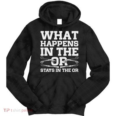 Surgical Technologist Scrub Tech Tie Dye Hoodie