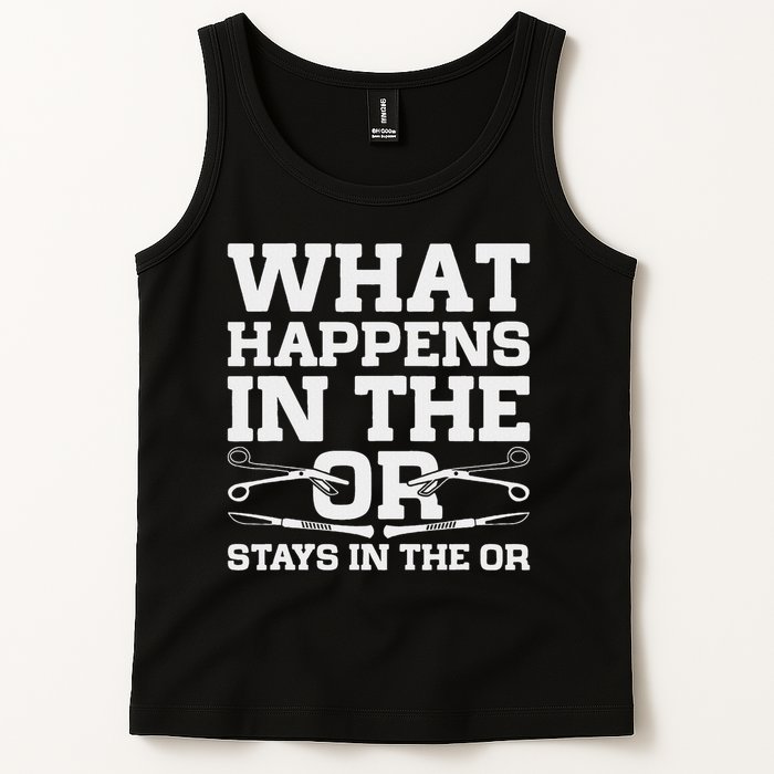 Surgical Technologist Scrub Tech Tank Top