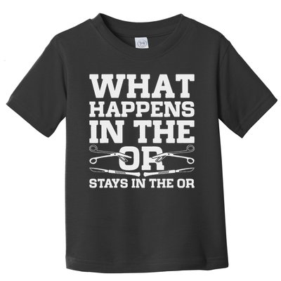 Surgical Technologist Scrub Tech Toddler T-Shirt