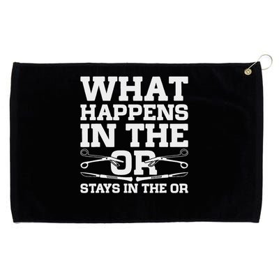 Surgical Technologist Scrub Tech Grommeted Golf Towel
