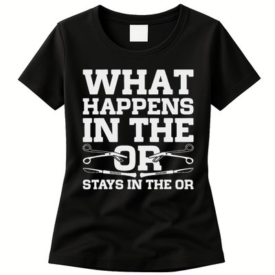 Surgical Technologist Scrub Tech Womens T-Shirt