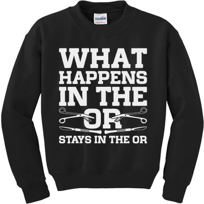Surgical Technologist Scrub Tech Kids Sweatshirt