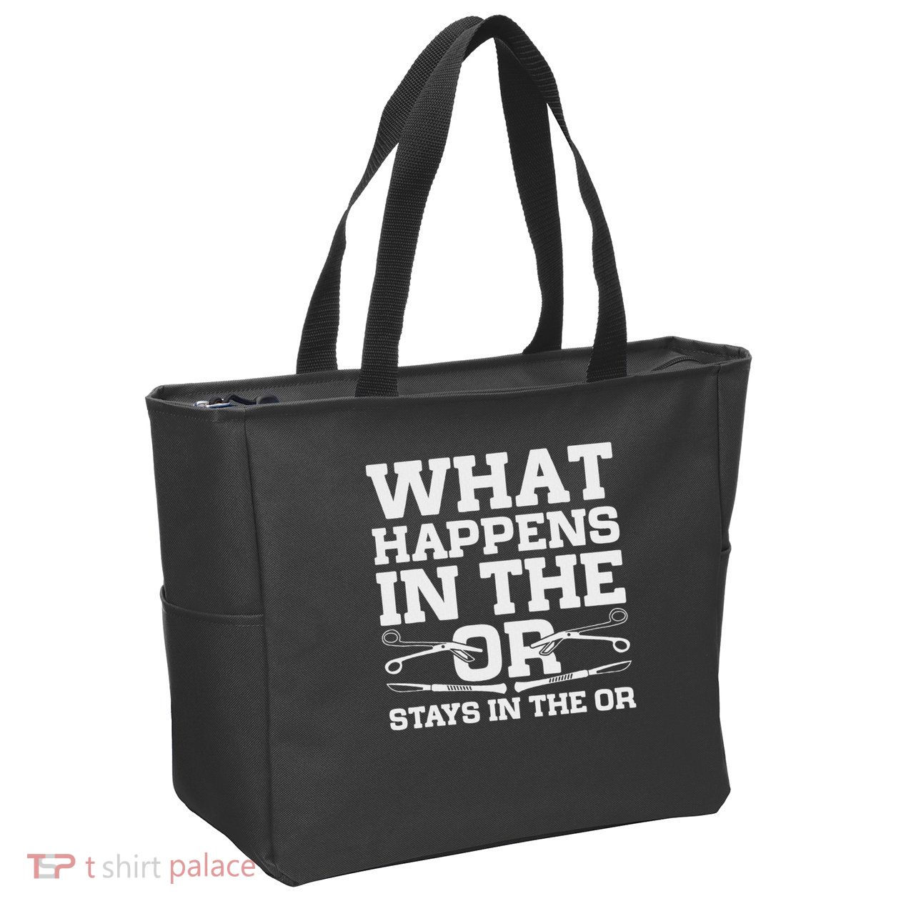 Surgical Technologist Scrub Tech Zip Tote Bag