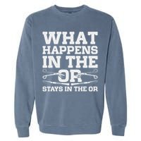Surgical Technologist Scrub Tech Garment-Dyed Sweatshirt