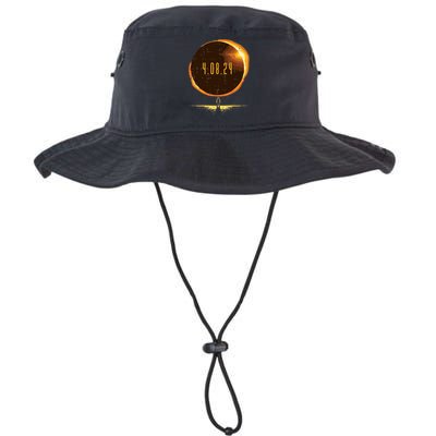 Sun Total Solar Eclipse 2024 Totality April 8 Legacy Cool Fit Booney Bucket Hat