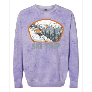 Ski Trip Colorblast Crewneck Sweatshirt