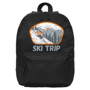 Ski Trip 16 in Basic Backpack