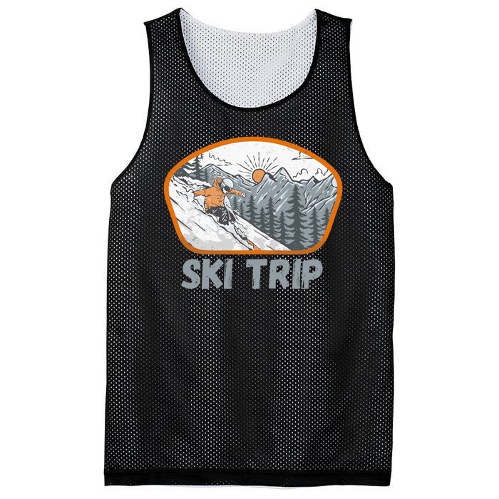 Ski Trip Mesh Reversible Basketball Jersey Tank