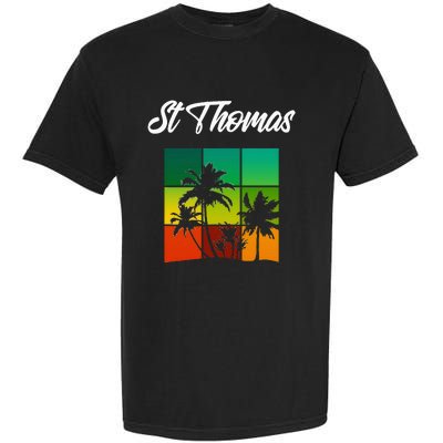 St Thomas Souvenir Cool Virgin Islands Vacation Garment-Dyed Heavyweight T-Shirt