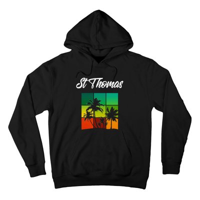 St Thomas Souvenir Cool Virgin Islands Vacation Hoodie