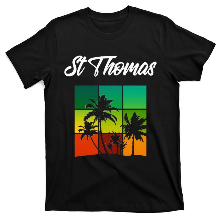 St Thomas Souvenir Cool Virgin Islands Vacation T-Shirt