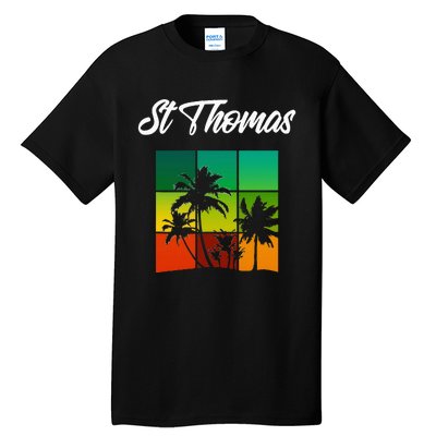 St Thomas Souvenir Cool Virgin Islands Vacation Tall T-Shirt