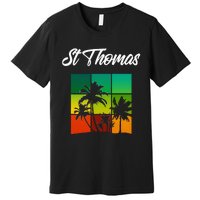 St Thomas Souvenir Cool Virgin Islands Vacation Premium T-Shirt