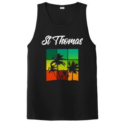 St Thomas Souvenir Cool Virgin Islands Vacation PosiCharge Competitor Tank