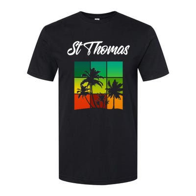 St Thomas Souvenir Cool Virgin Islands Vacation Softstyle CVC T-Shirt