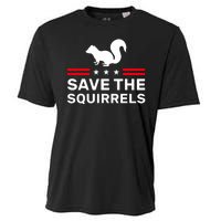 Save The Squirrels Justice For Peanut Cooling Performance Crew T-Shirt