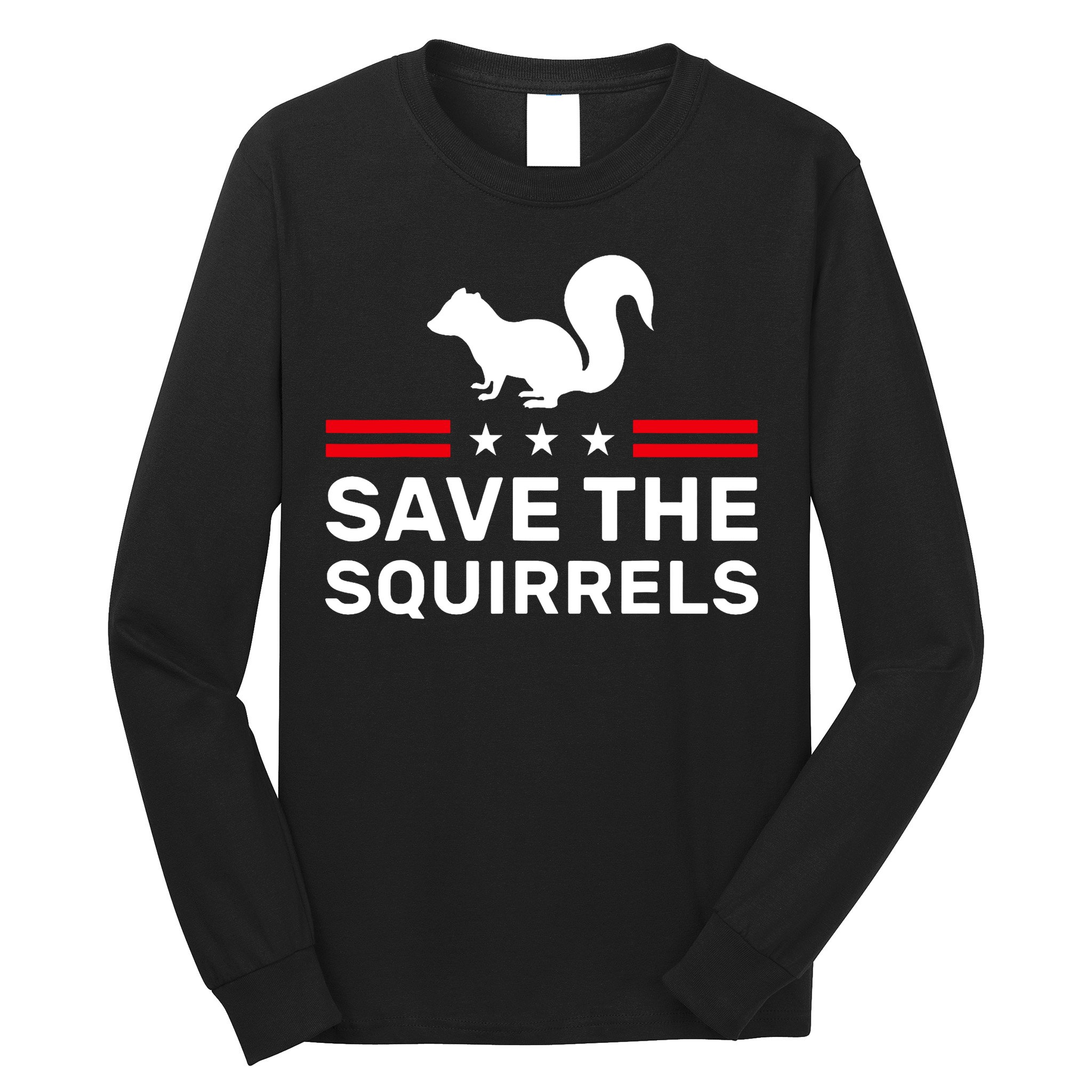 Save The Squirrels Justice For Peanut Long Sleeve Shirt