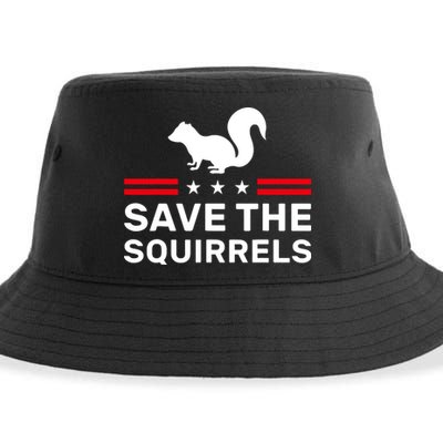Save The Squirrels Justice For Peanut Sustainable Bucket Hat
