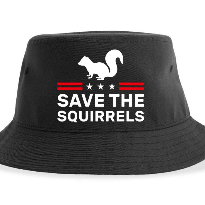 Save The Squirrels Justice For Peanut Sustainable Bucket Hat