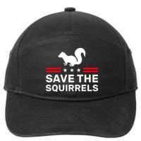 Save The Squirrels Justice For Peanut 7-Panel Snapback Hat