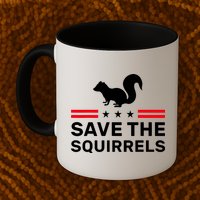 Save The Squirrels Justice For Peanut Mug