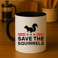 Save The Squirrels Justice For Peanut Mug