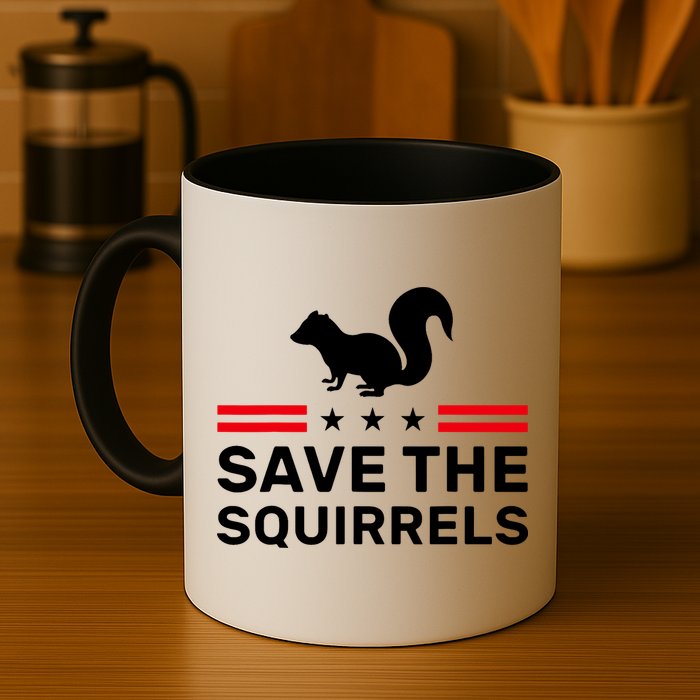 Save The Squirrels Justice For Peanut Mug