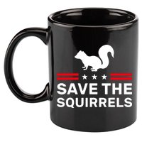 Save The Squirrels Justice For Peanut 11oz C Handle Ceramic Mug