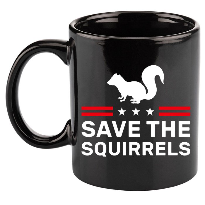 Save The Squirrels Justice For Peanut 11oz C Handle Ceramic Mug