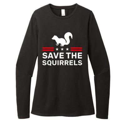 Save The Squirrels Justice For Peanut Womens CVC Long Sleeve Shirt