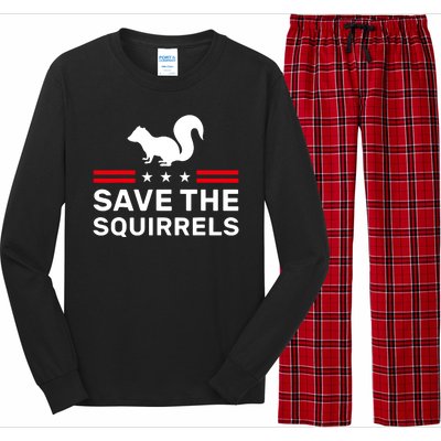 Save The Squirrels Justice For Peanut Long Sleeve Pajama Set