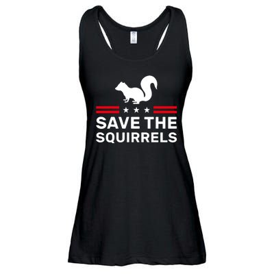 Save The Squirrels Justice For Peanut Ladies Essential Flowy Tank