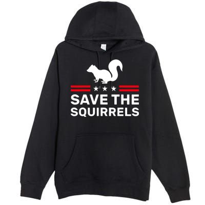 Save The Squirrels Justice For Peanut Premium Pullover Hoodie