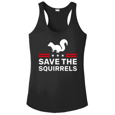 Save The Squirrels Justice For Peanut Ladies PosiCharge Competitor Racerback Tank