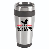 Save The Squirrels Justice For Peanut 16oz Travel Tumbler