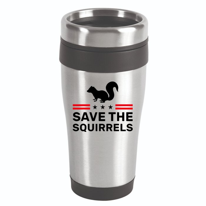 Save The Squirrels Justice For Peanut 16oz Travel Tumbler