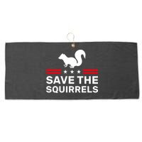Save The Squirrels Justice For Peanut Large Microfiber Waffle Golf Towel