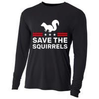 Save The Squirrels Justice For Peanut Cooling Performance Long Sleeve Crew