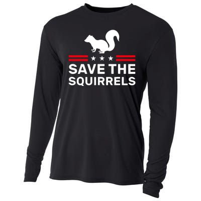 Save The Squirrels Justice For Peanut Cooling Performance Long Sleeve Crew