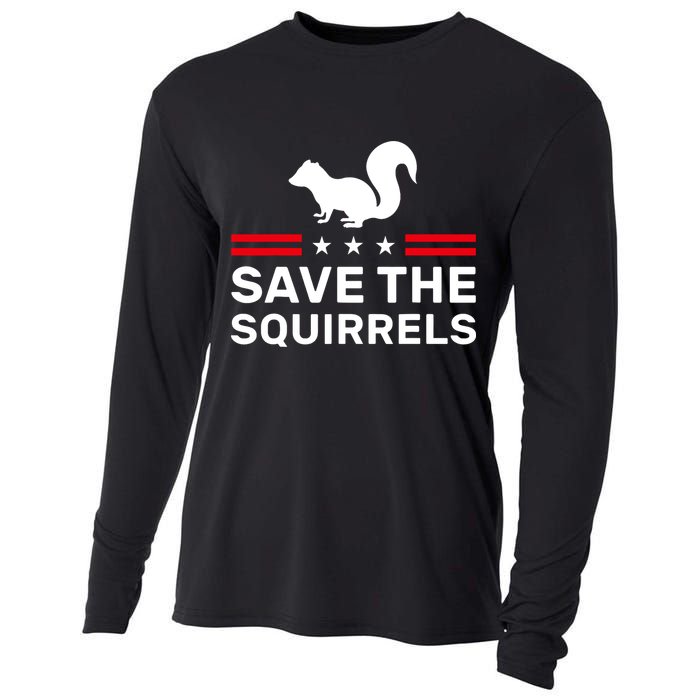 Save The Squirrels Justice For Peanut Cooling Performance Long Sleeve Crew