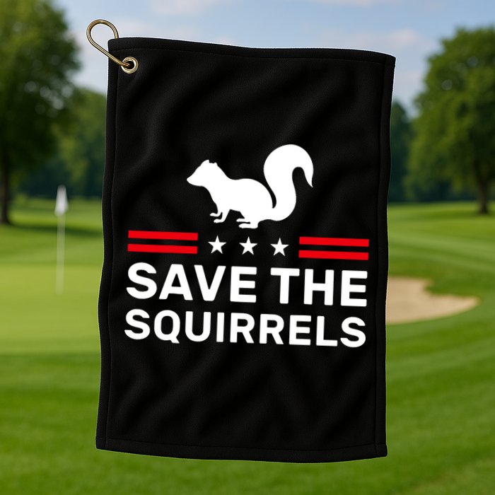 Save The Squirrels Justice For Peanut Golf Towel