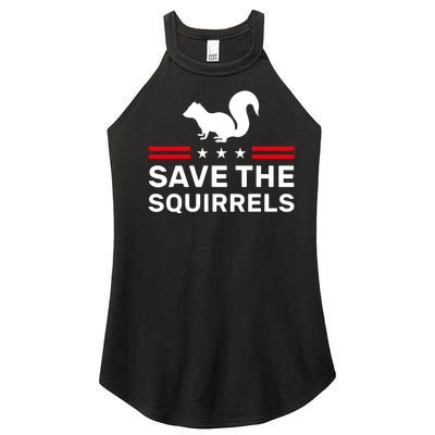 Save The Squirrels Justice For Peanut Women's Perfect Tri Rocker Tank