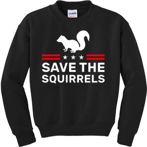 Save The Squirrels Justice For Peanut Kids Sweatshirt