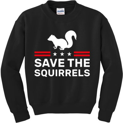 Save The Squirrels Justice For Peanut Kids Sweatshirt